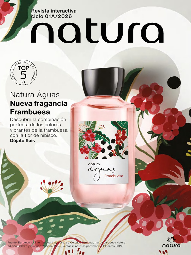 Nueva fragancia Natura: Frambuesa y Hibisco | PDF | Frutas comestibles