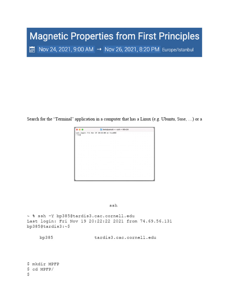 Quantum Espresso Installation Guide | PDF | Density Functional Theory ...