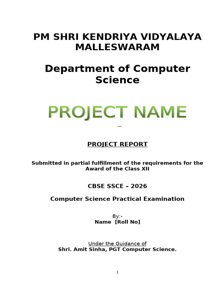 CS Project Sample 2025 (1) | PDF | My Sql | Python (Programming Language)