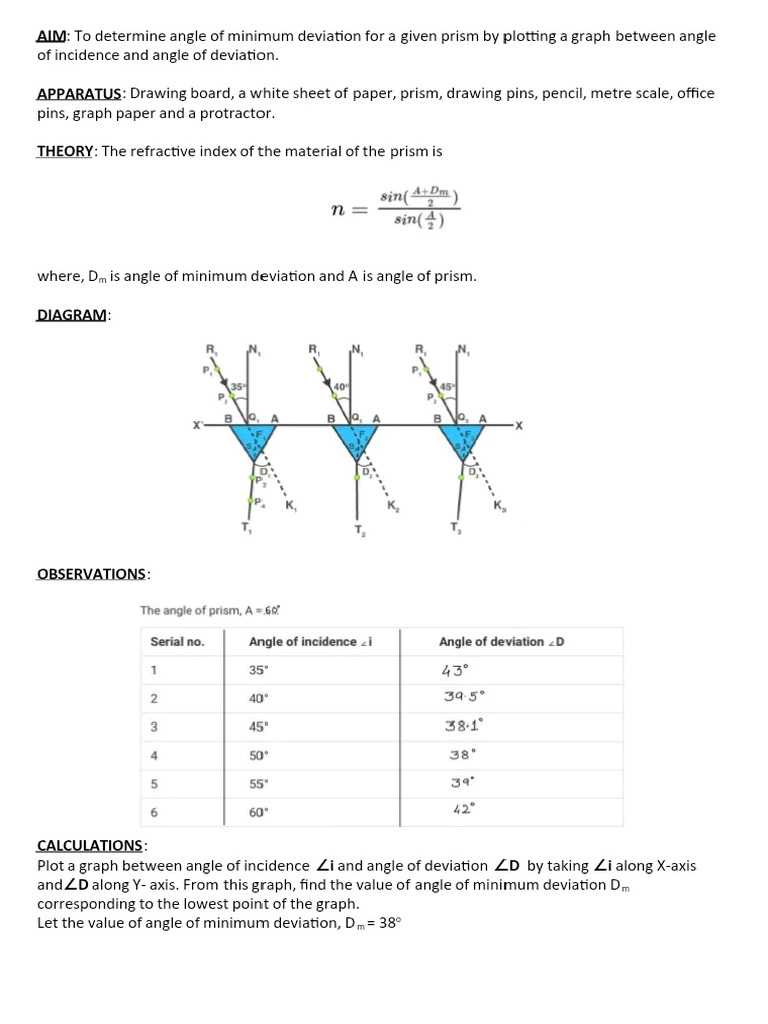 Physics Experiment | PDF