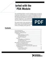 Getting Started With The Labview Pda Module