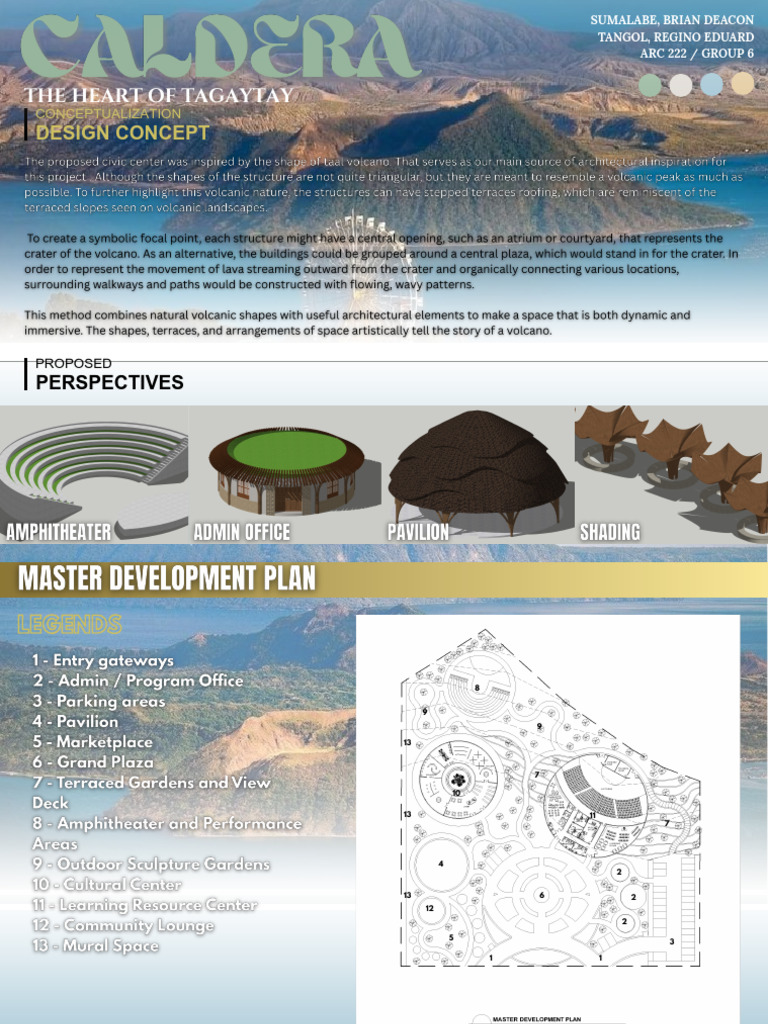 Heart of Tagaytay Design Concept | PDF