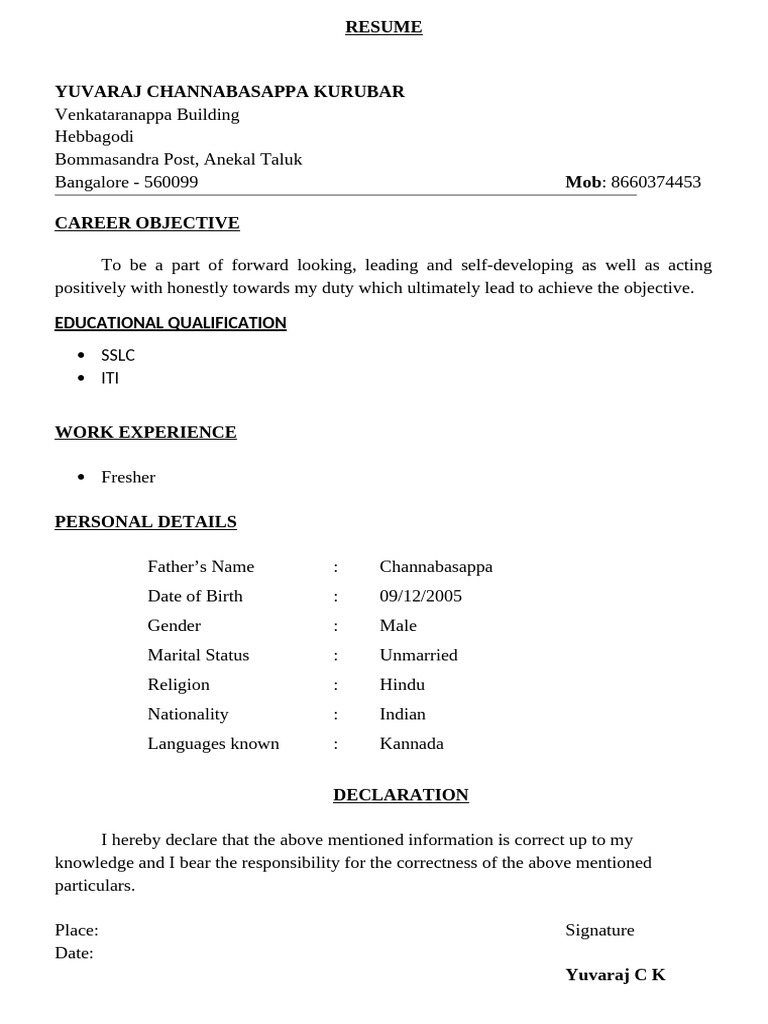Yuva Raj C K | PDF