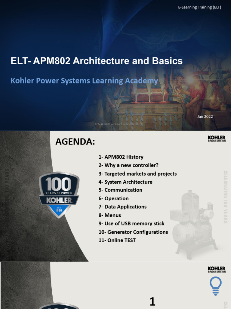 APM802 Controller Training Overview | PDF | User Interface | Computer ...