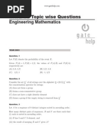 GATE - CS - Engineering Mathematics