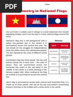 Flags Of The World Symmetry