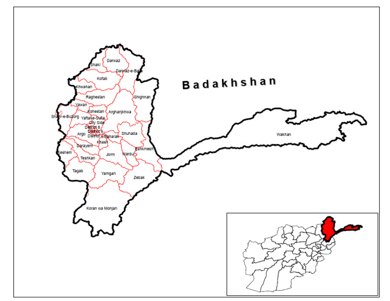 Badakhshan Map | PDF