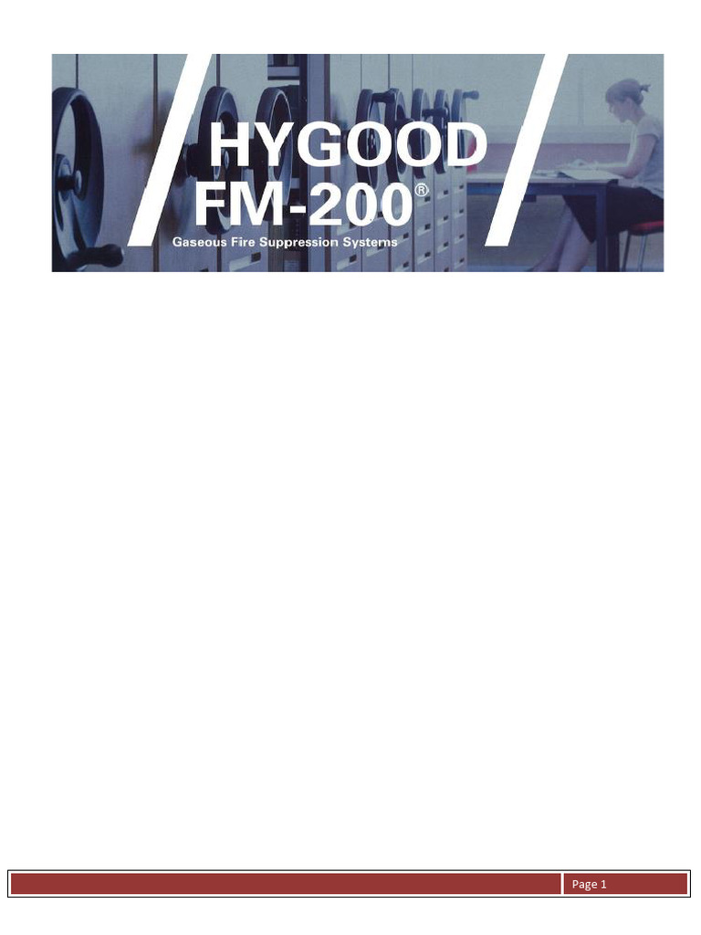 FM-200 Fire Suppression System Catalog | PDF | Valve | Actuator