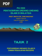Download 02 Pentadbiran Undang-undang Islam Di Zaman Penjajahan Inggeris by Mohd Asri Silahuddin SN96944802 doc pdf