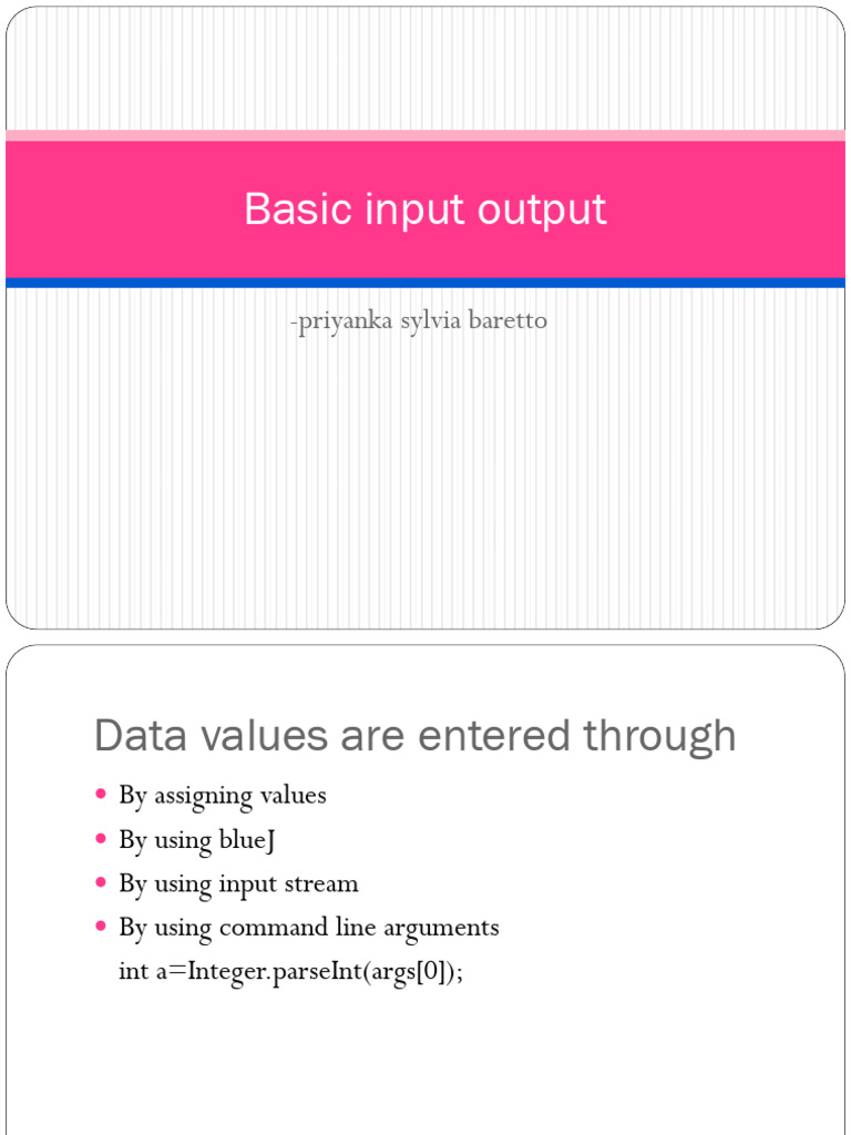 Java Scanner Class Input Methods | PDF
