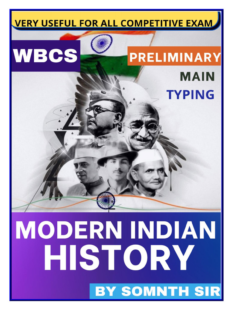 Modern Indian History by Somnath Sir | PDF | British India