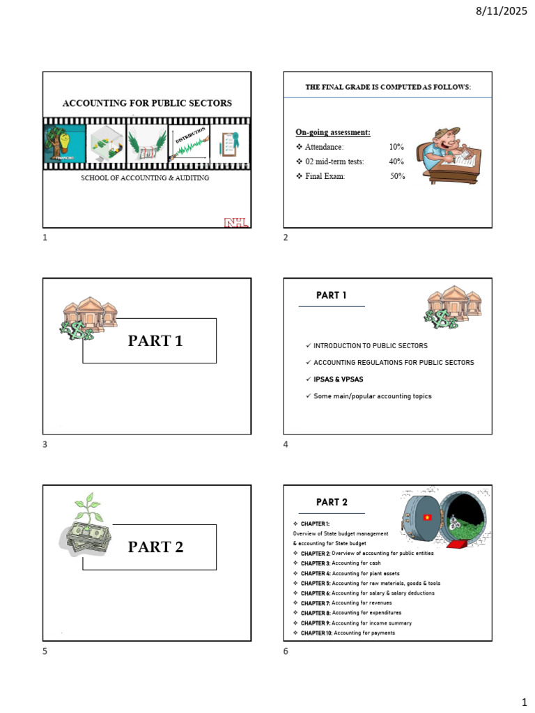 Chapter 1 - IPSAS - Sec1sv2025 | PDF