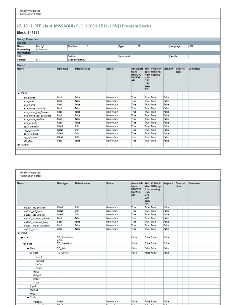 PLC Program Block Configuration Guide | PDF | Integer (Computer Science ...