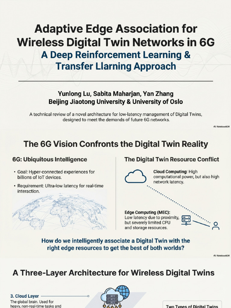 Intelligent Edge Digital Twins 6G | PDF