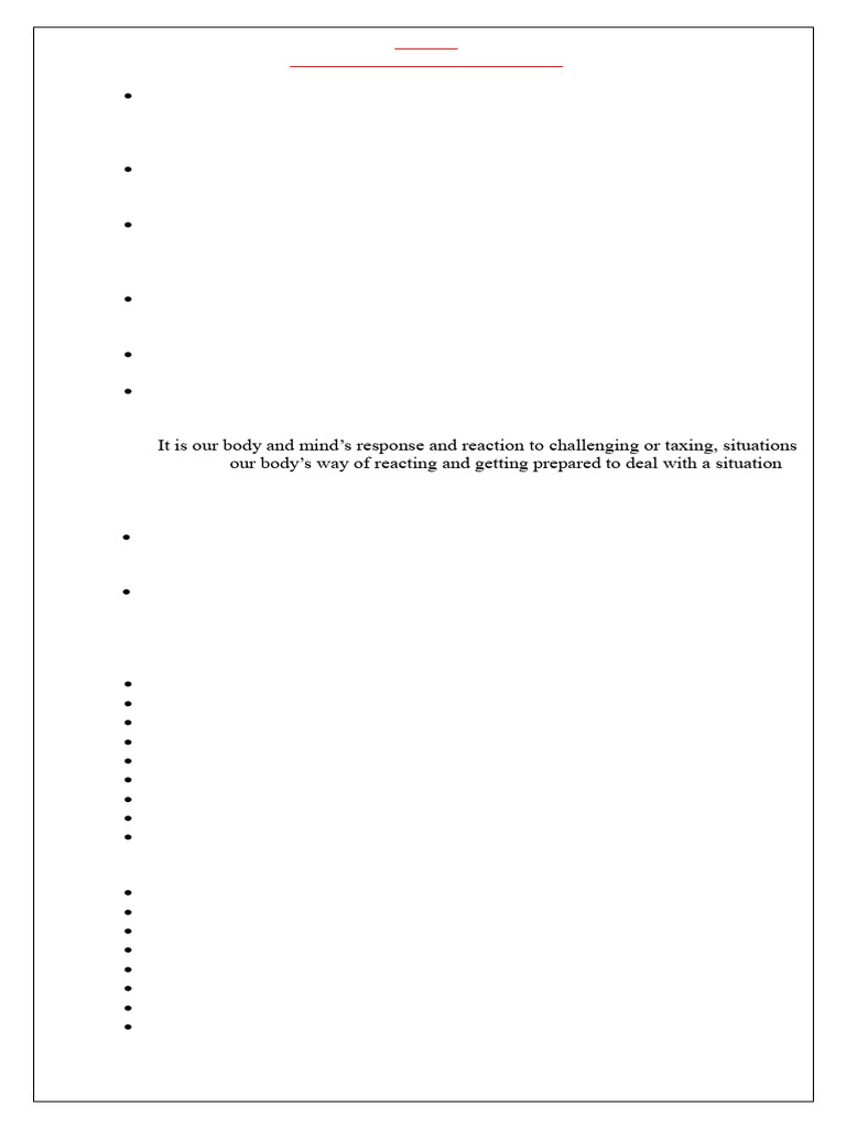Self-Management Skills Guide | PDF | Stress (Biology) | Self Awareness