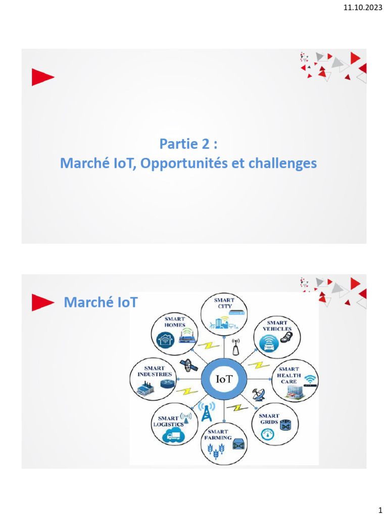 Marché IoT : Opportunités et défis | PDF | Internet des objets | Big data