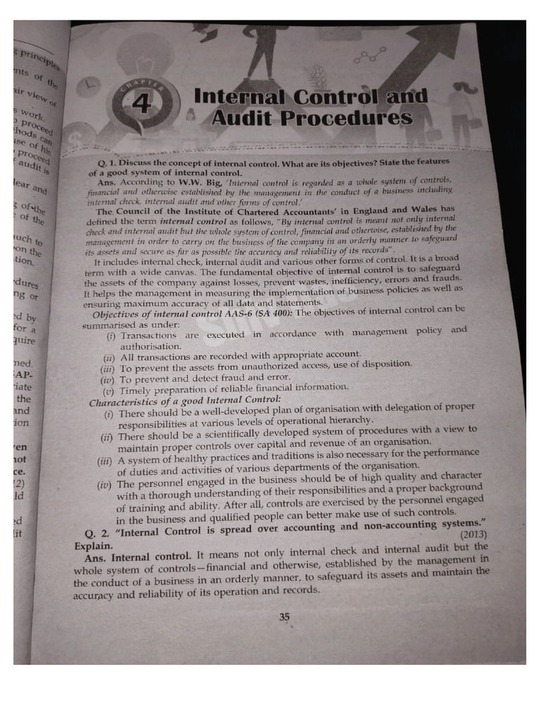 Unit 2 Internal Control and Audit Procedure | PDF