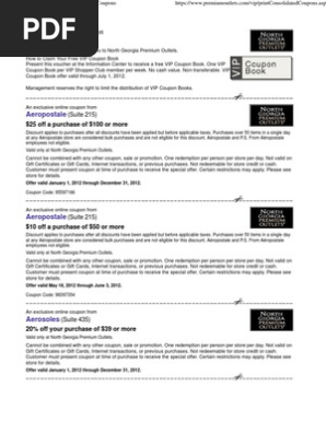 Premium Outlets_ VIP Shopper Club _ Print Coupons
