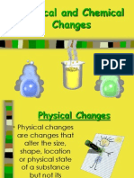 Physical and Chemical Changes