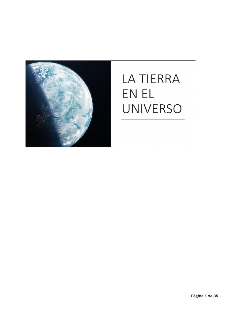 Explorando el Sistema Solar y la Tierra | PDF | Estrellas | Dom