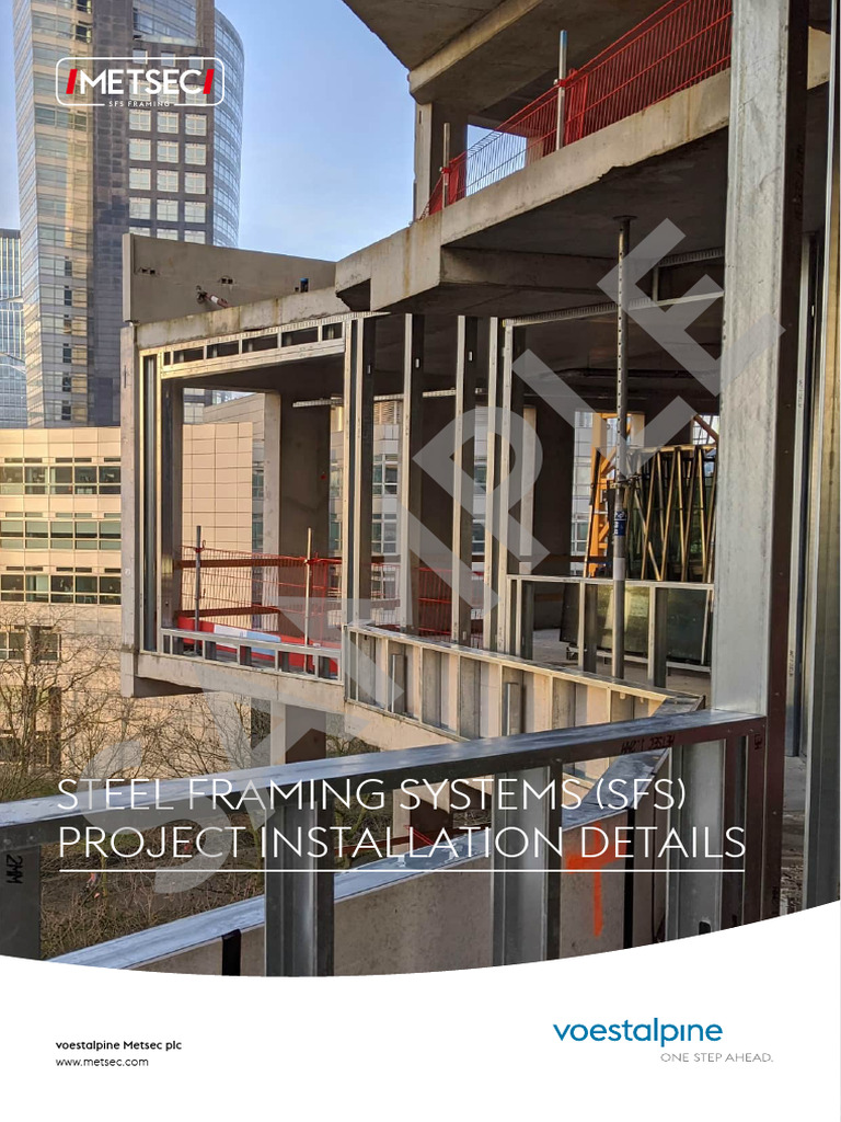 SFS Sample Installation Pack Infill | PDF | Building Information Modeling