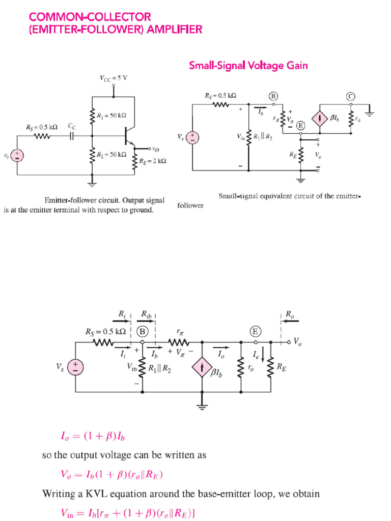 CC Amplifier | PDF