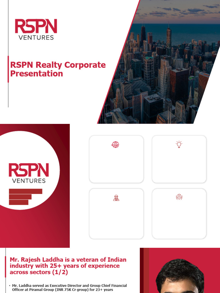 RSPN Realty: Investment & Development Overview | PDF | Non Bank ...