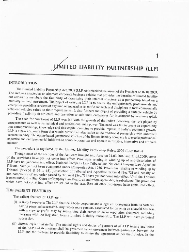 LLP To Be Uploaded | PDF