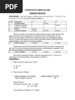 Download Estimation of Serum Calcium by Amardeep Pathak SN96951627 doc pdf