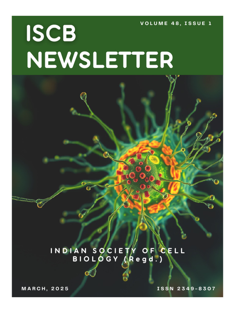 ISCB New Letter March 2025 | PDF | Cell Cycle | Apoptosis