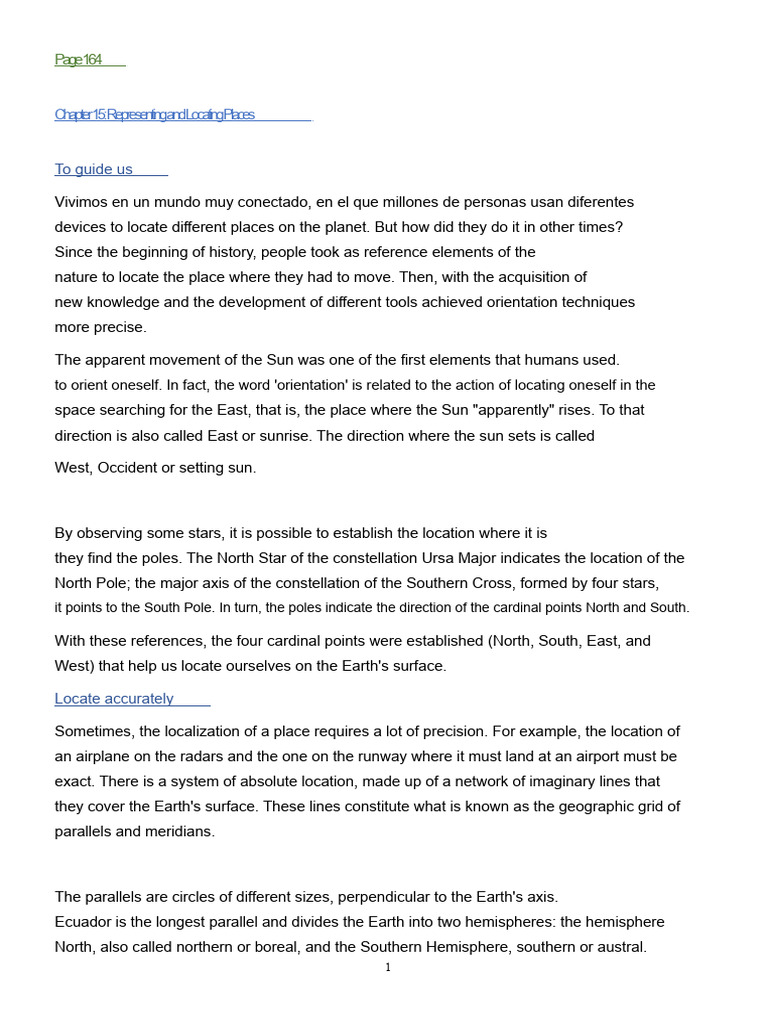 Understanding Geographic Location Techniques | PDF | Latitude | Longitude