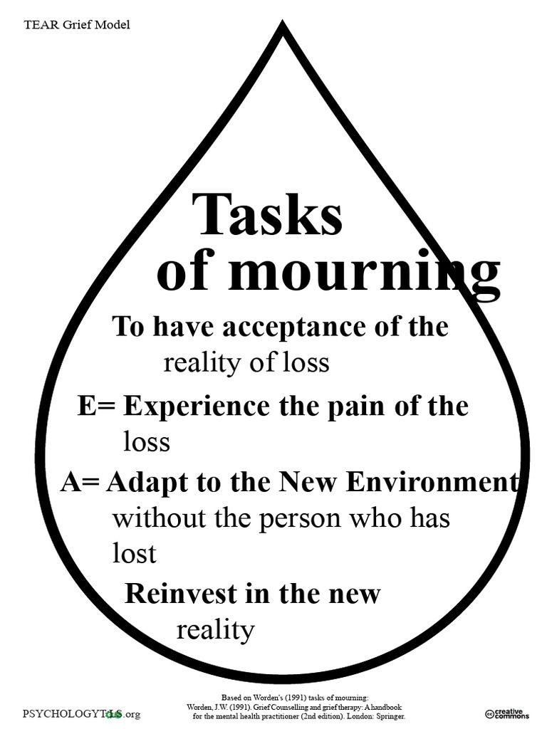 TEAR Model of Grief Explained | PDF