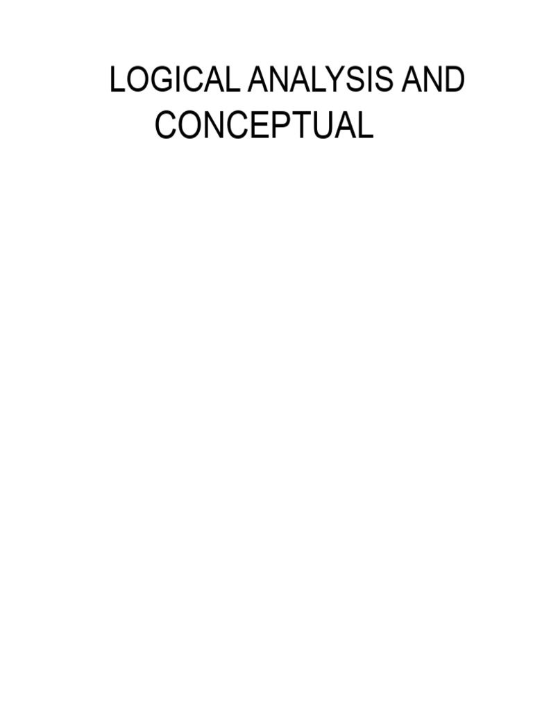 Logical and Semantic Analysis Techniques | PDF | Deductive Reasoning ...