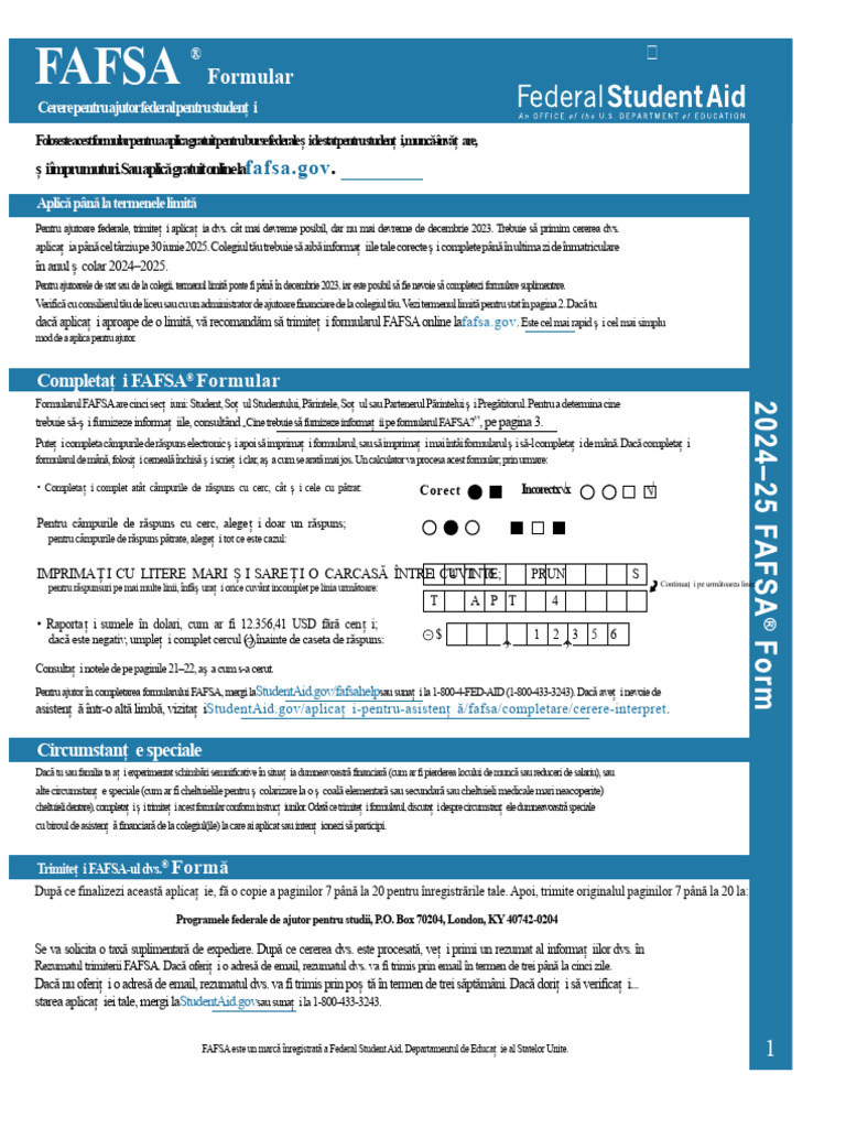 2024 25 Fafsa | PDF