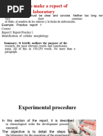 Biochemistry Lab Report Guidelines | PDF | Experiment | Scientific Method