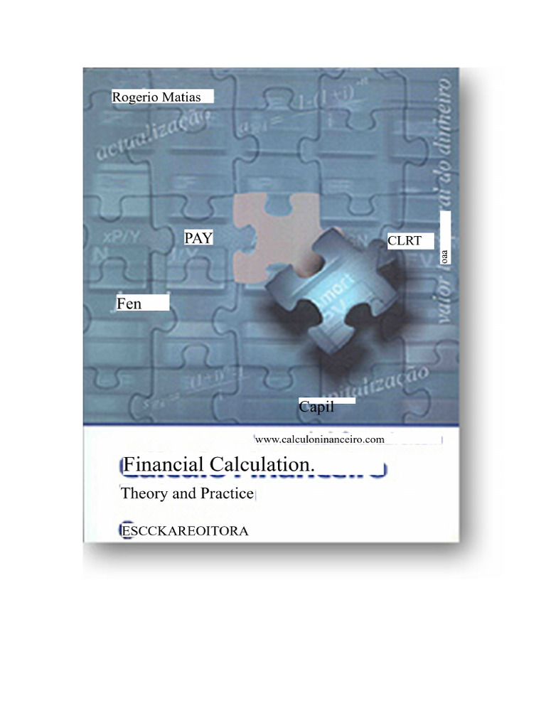Financial Calculation Theory & Practice | PDF | Interest | Loans