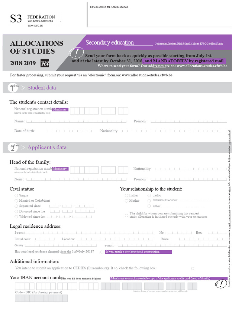 SECONDARY Form Athenee Institut College Lycee EPSC Registered Nurse ...