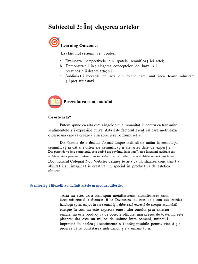 Subiectul 2 | PDF