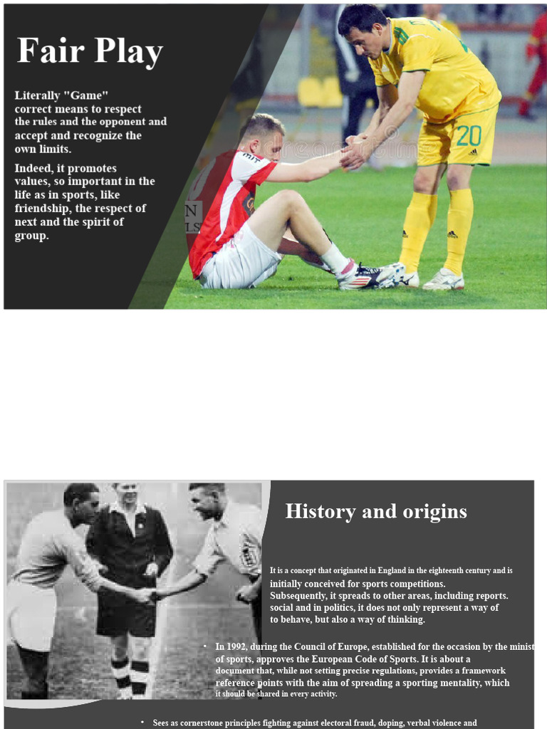 Understanding Fair Play in Sports | PDF