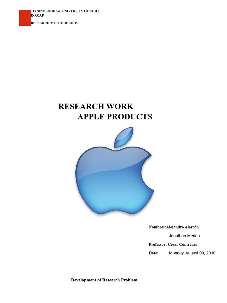 Final Report Apple | PDF | Apple Inc. | I Pod