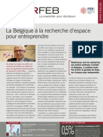 La Belgique À La Recherche D'espace Pour Entreprendre, Infor FEB 20, 14 Juin 2012