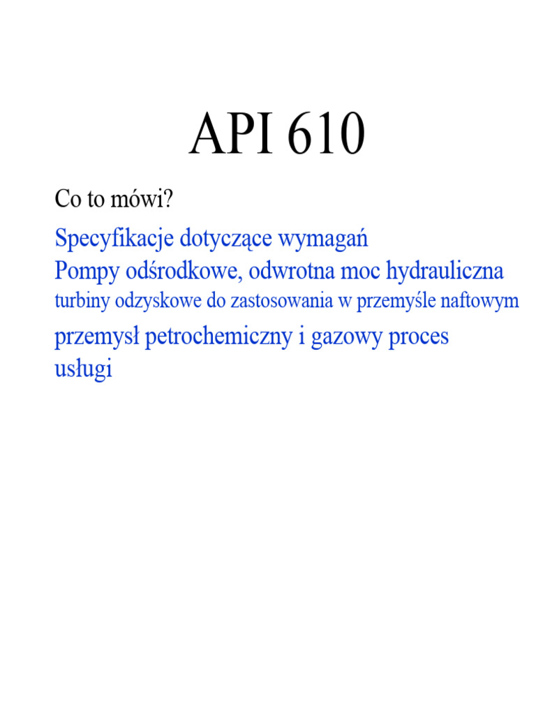 Api 610 | PDF