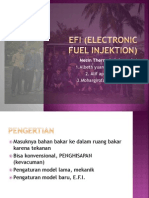 EFI (Electronic Fuel Injektion)