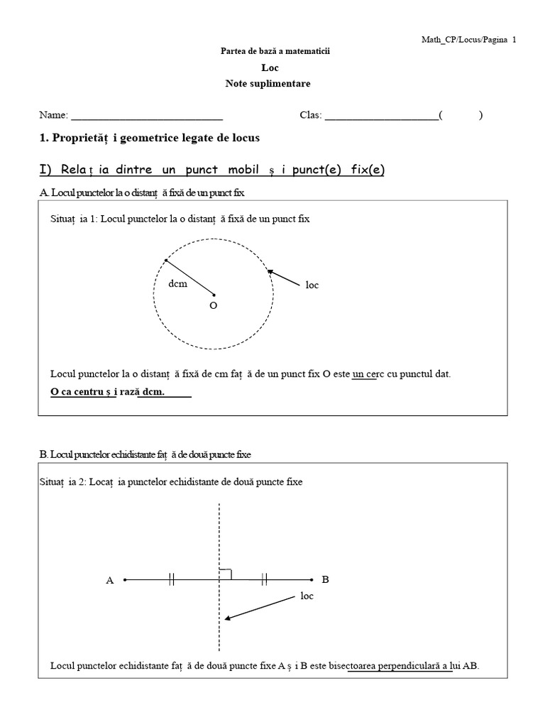 05 Note Locus | PDF