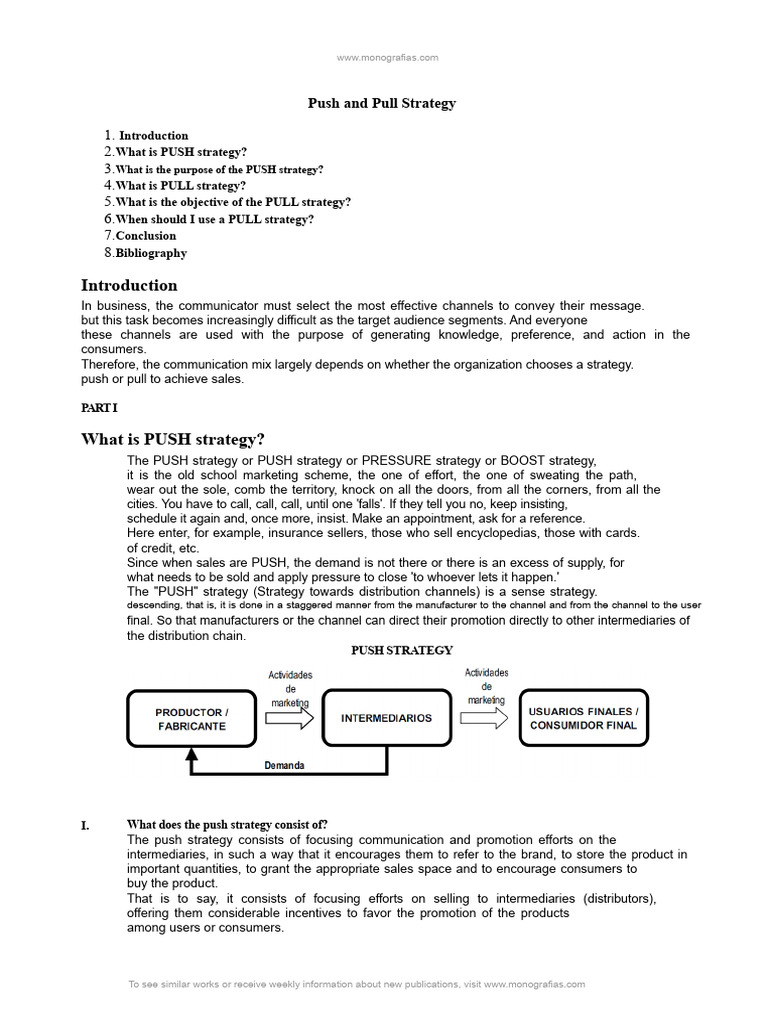 UDP MARKETING Push and Pull Strategy | PDF | Brand | Business Process