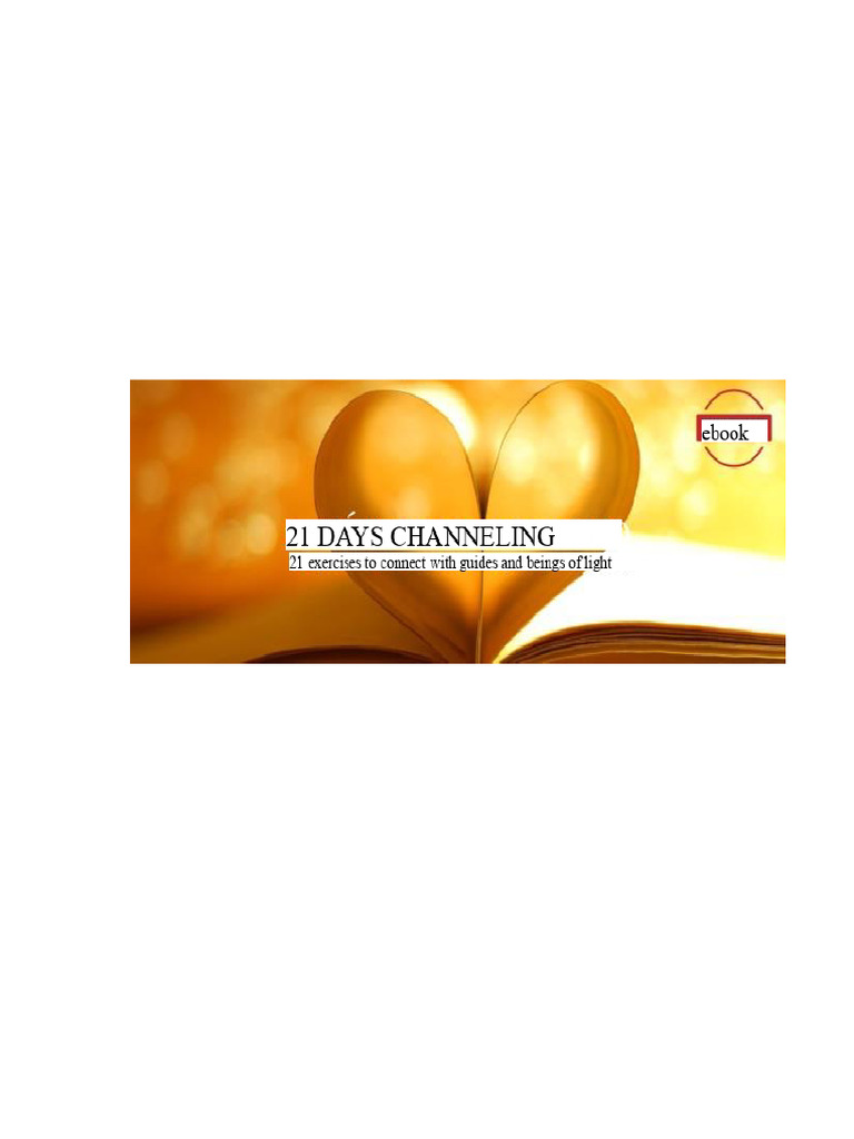 21-Day Channeling Program Guide | PDF | New Age | Soul