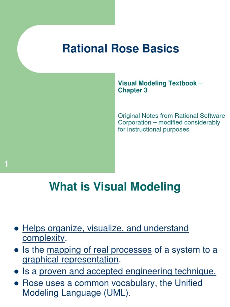 Visual Modeling with Rational Rose Guide | PDF | Conceptual Model | Use ...