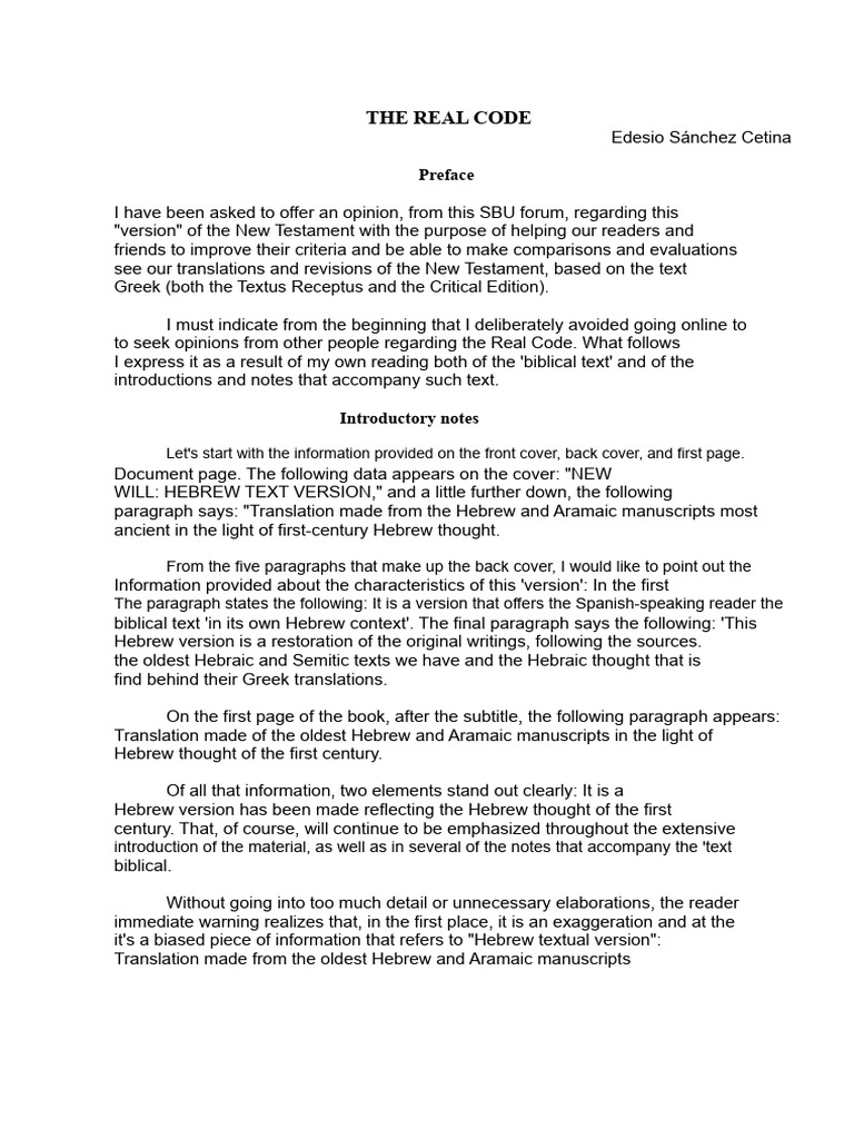 The Royal Code | PDF | Jesus | Bible