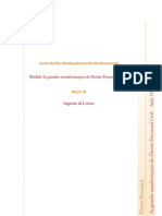 Curso de Pós-Graduação em Direito Processual: Módulo As Grandes Transformações Do Direito Processual Civil