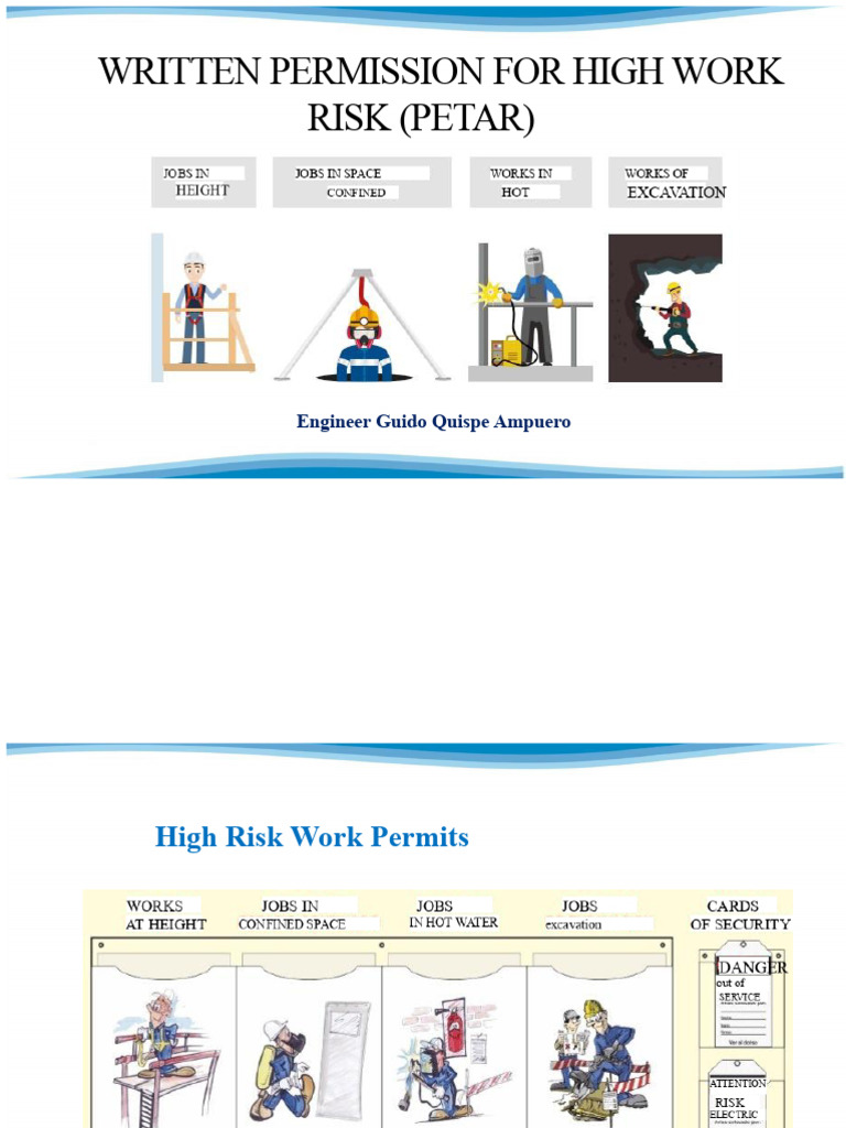 High-Risk Work Permit Guidelines | PDF | Risk | Audit